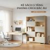 KỆ SÁCH CỬA LÙA TINH TẾ